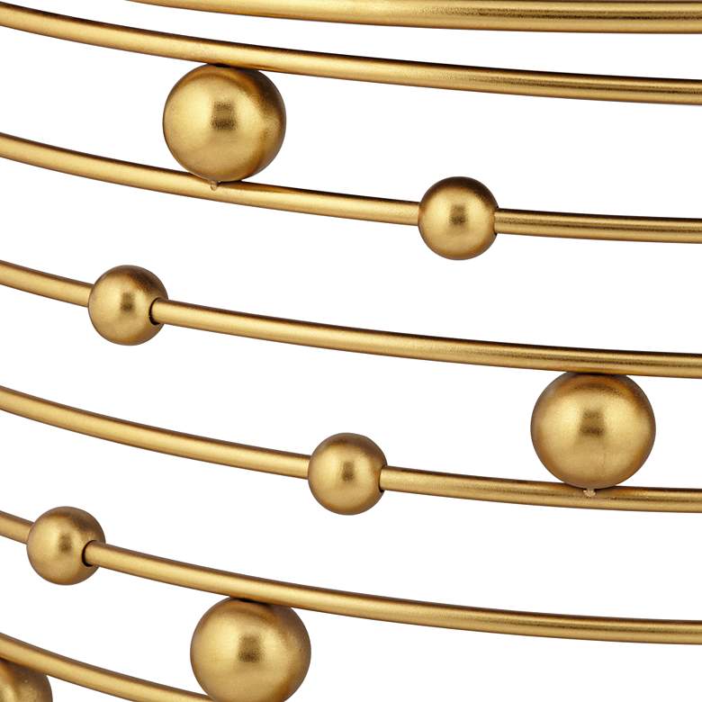 Image 4 Liam 36 3/4" Wide Gold Console Table more views