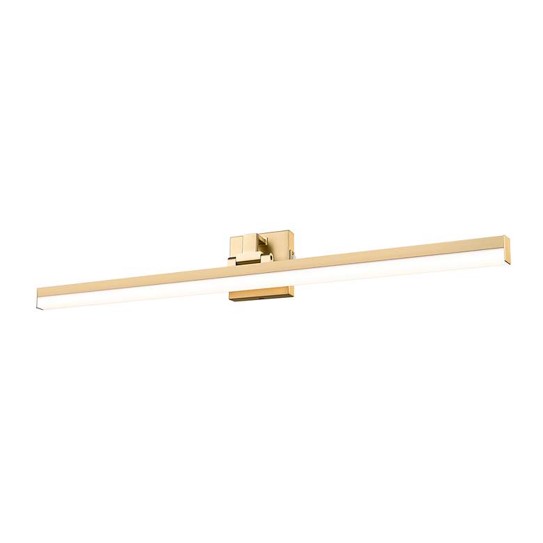 Image 6 Liam 40" Wide Modern Gold LED Vanity Bath Light more views