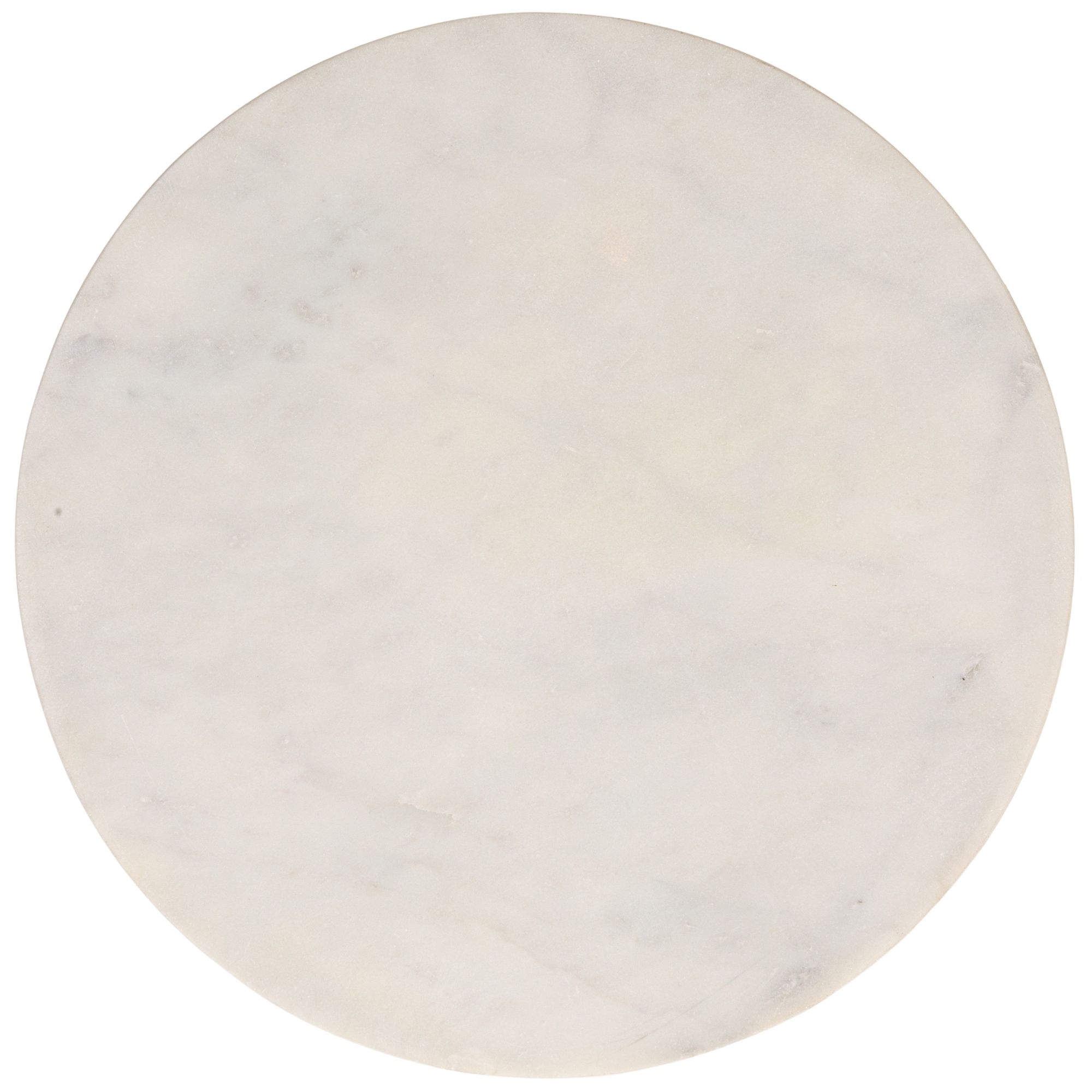 Liam 9 1/2" Wide Walnut Wood and Brass Metal Martini Table