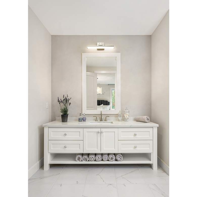 Image 3 Liam by Z-Lite Brushed Nickel 1 Light Vanity more views
