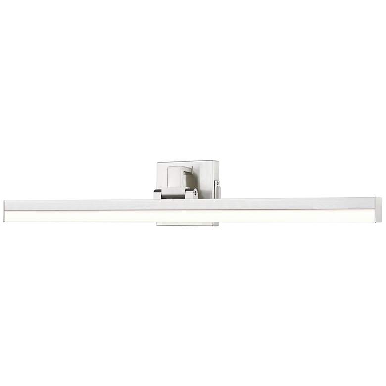 Image 2 Liam by Z-Lite Brushed Nickel 1 Light Vanity