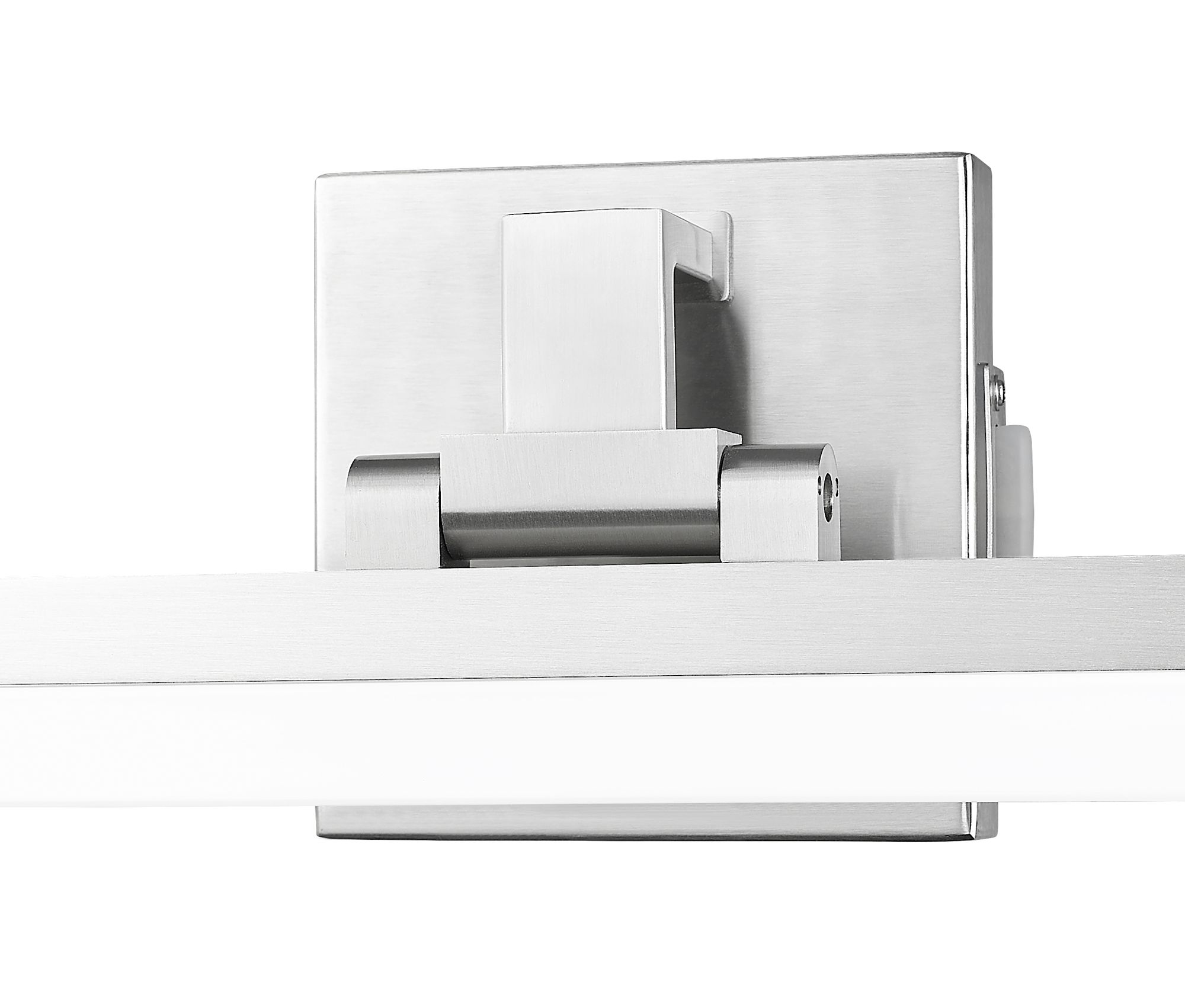 Liam by Z-Lite Brushed Nickel 1 Light Vanity in scene