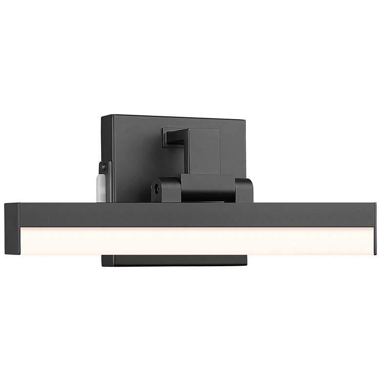 Image 1 Liam by Z-Lite Matte Black 1 Light Vanity
