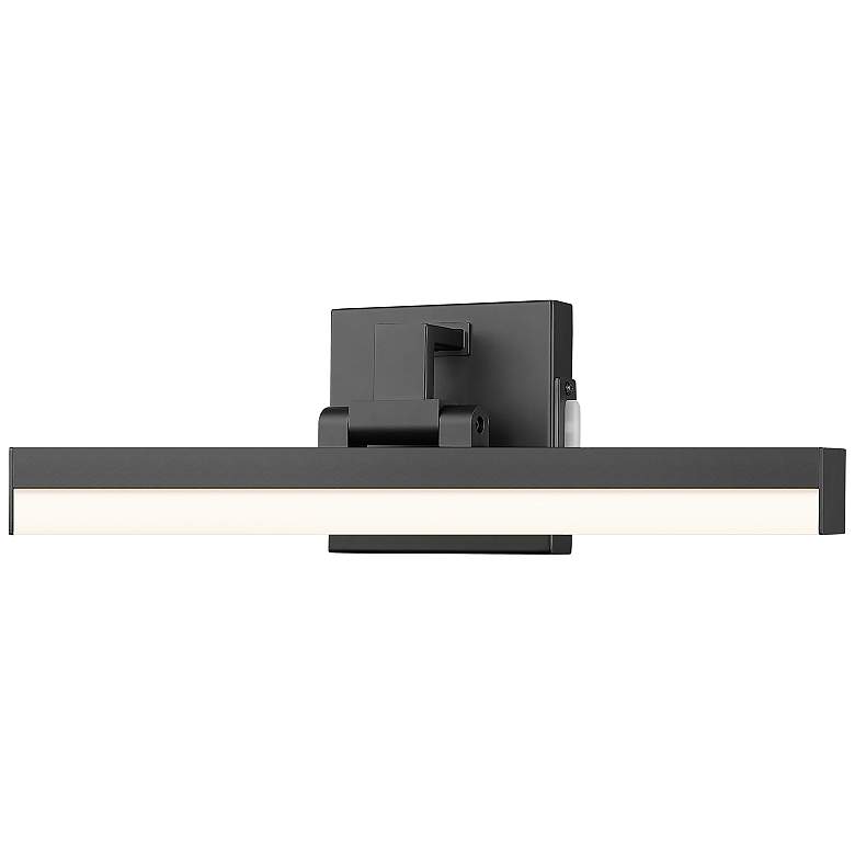 Image 1 Liam by Z-Lite Matte Black 1 Light Vanity