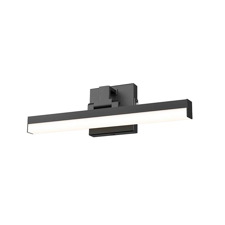 Image 4 Liam by Z-Lite Matte Black 1 Light Vanity more views
