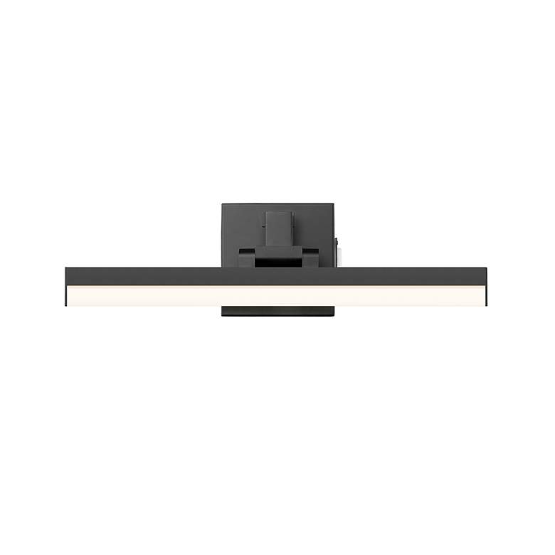 Image 5 Liam by Z-Lite Matte Black 1 Light Vanity more views
