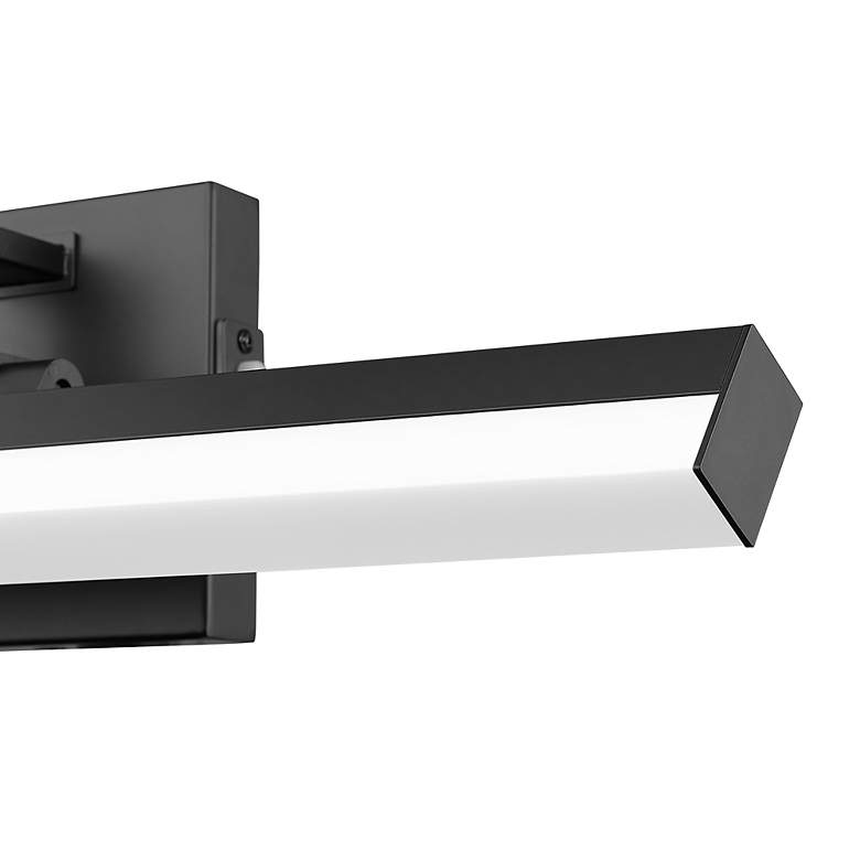 Image 6 Liam by Z-Lite Matte Black 1 Light Vanity more views