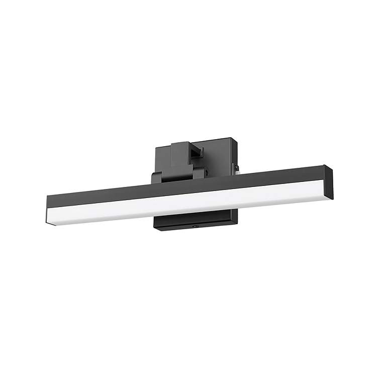 Image 7 Liam by Z-Lite Matte Black 1 Light Vanity more views