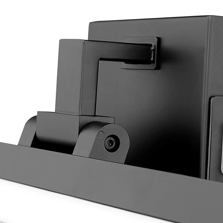 Image 7 Liam by Z-Lite Matte Black 1 Light Vanity more views