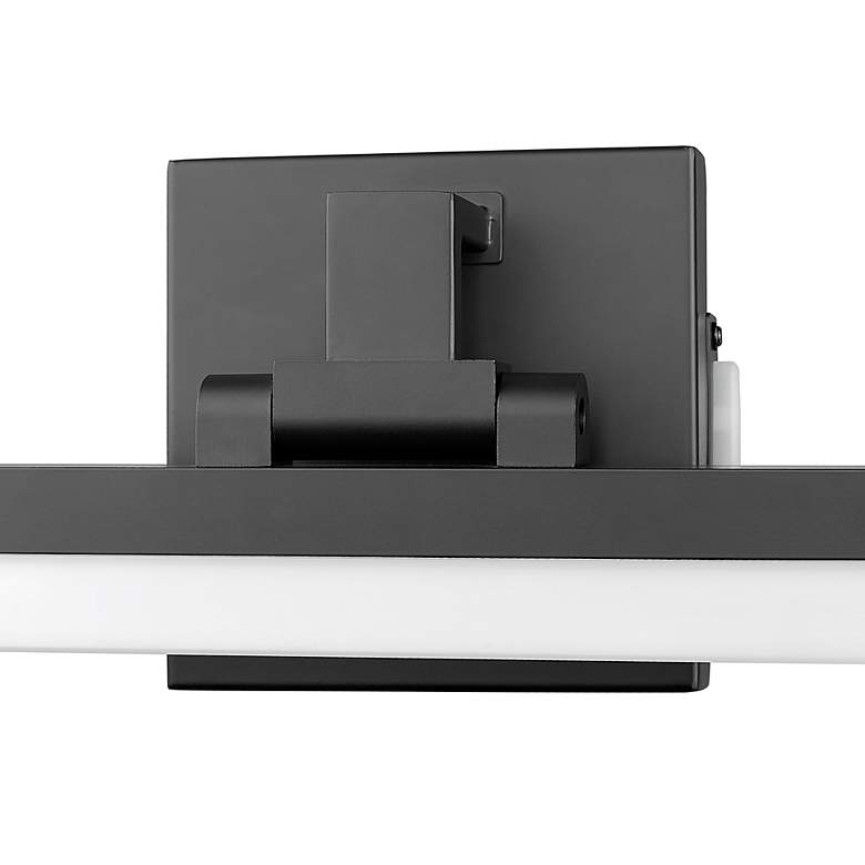 Image 7 Liam by Z-Lite Matte Black 1 Light Vanity more views