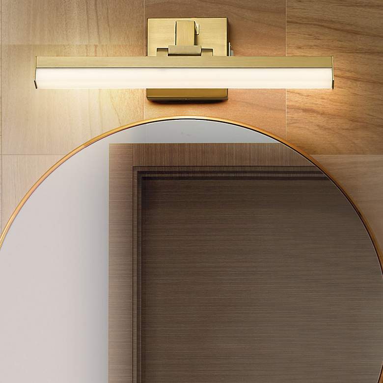Image 2 Liam by Z-Lite Modern Gold 1 Light Vanity