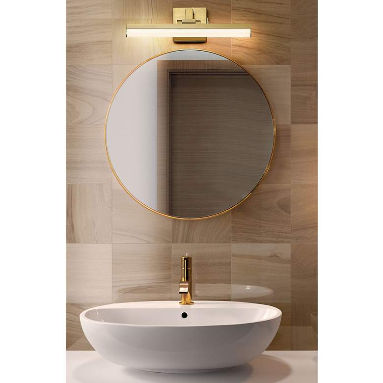Image 5 Liam by Z-Lite Modern Gold 1 Light Vanity more views