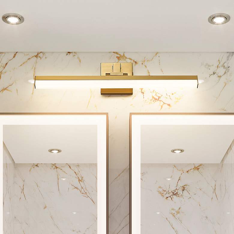 Image 1 Liam by Z-Lite Modern Gold 1 Light Vanity