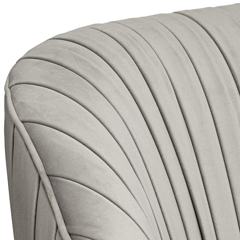 Image 5 Liam Gray Pleated Occasional Chair more views