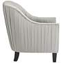 Liam Gray Pleated Occasional Chair in scene