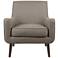 Liam Grey Fabric Accent Chair