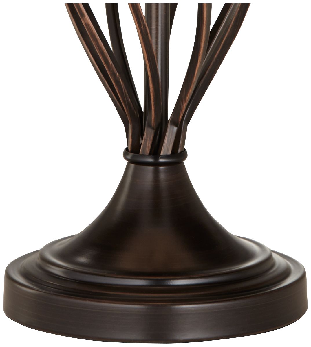 liam iron twist bronze table lamp