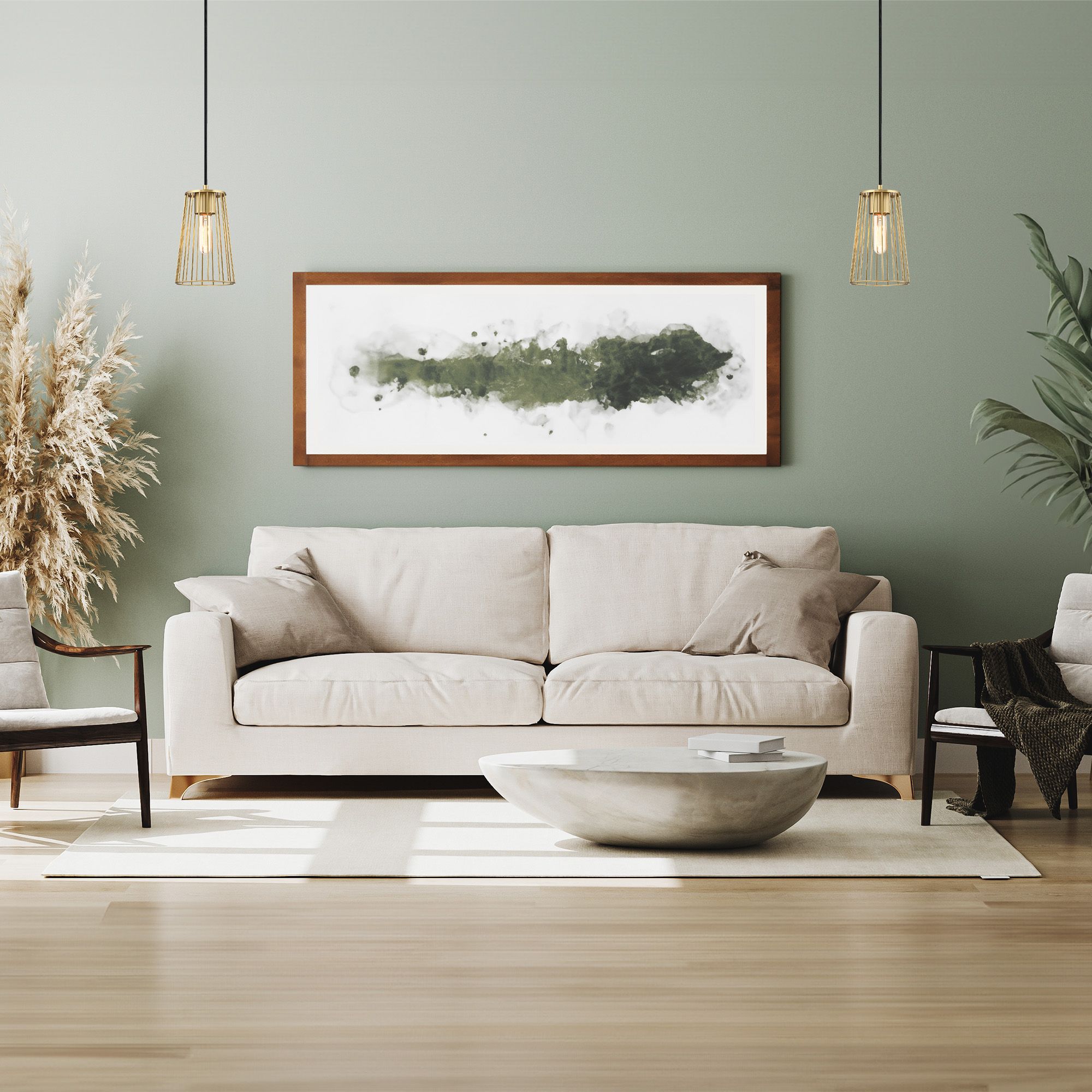 Image 7 Liana 60 Watt 1-Light Brushed Gold Glam Pendant Light more views