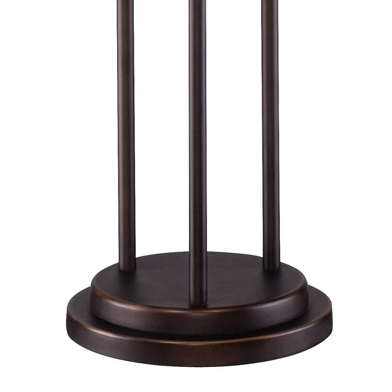 Image 4 Libby Bronze and Seeded Glass 3-Light Tree Floor Lamp with USB Dimmer more views