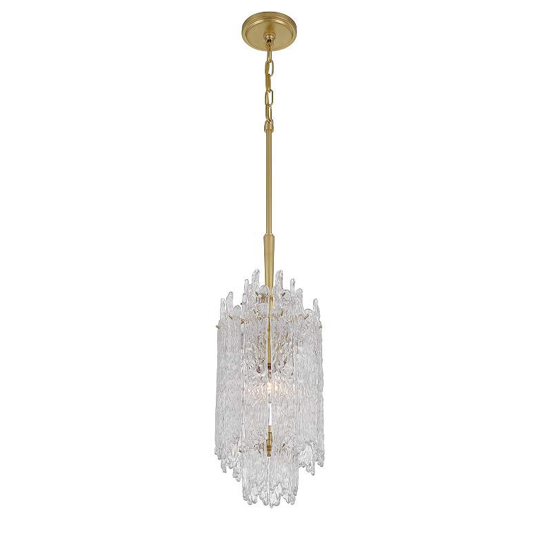 Image 4 Libby Langdon Ackerly 1 Light Aged Brass Pendant more views