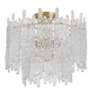 2_Libby Langdon Ackerly 3 Light Aged Brass Semi Flush Mount more views
