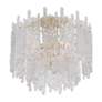4_Libby Langdon Ackerly 3 Light Aged Brass Semi Flush Mount more views