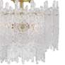5_Libby Langdon Ackerly 3 Light Aged Brass Semi Flush Mount more views