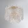 6_Libby Langdon Ackerly 3 Light Aged Brass Semi Flush Mount more views
