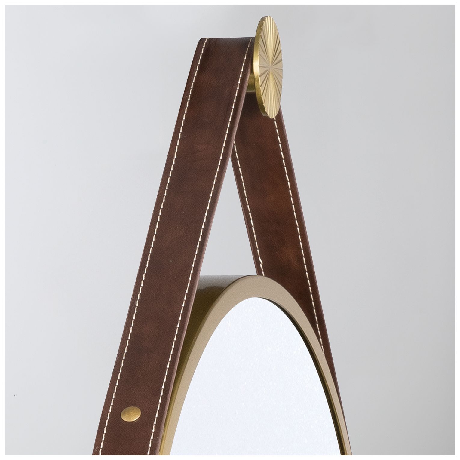 Image 3 Libby Langdon Callahan 23.5'' Luxe Gold Mirror more views