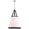 Libby Langdon Callahan 6 Light Polished Nickel Pendant