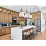 6_Libby Langdon Callahan 6 Light Polished Nickel Pendant more views