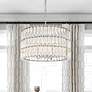 1_Libby Langdon for Crystorama Elliot 6 Light Polished Nickel Chandelier
