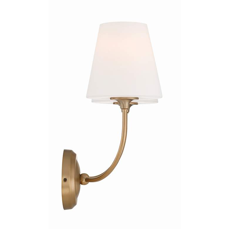Image 3 Libby Langdon for Crystorama Sylvan 2 Light Vibrant Gold Bathroom Vanity more views