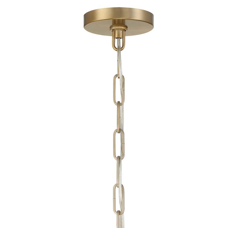 Image 3 Libby Langdon for Crystorama Westwood 4 Light Vibrant Gold Mini Chandelier more views