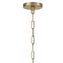 Libby Langdon for Crystorama Westwood 4 Light Vibrant Gold Mini Chandelier