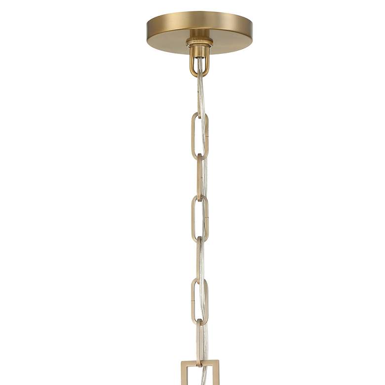 Image 5 Libby Langdon for Crystorama Westwood 4 Light Vibrant Gold Mini Chandelier more views