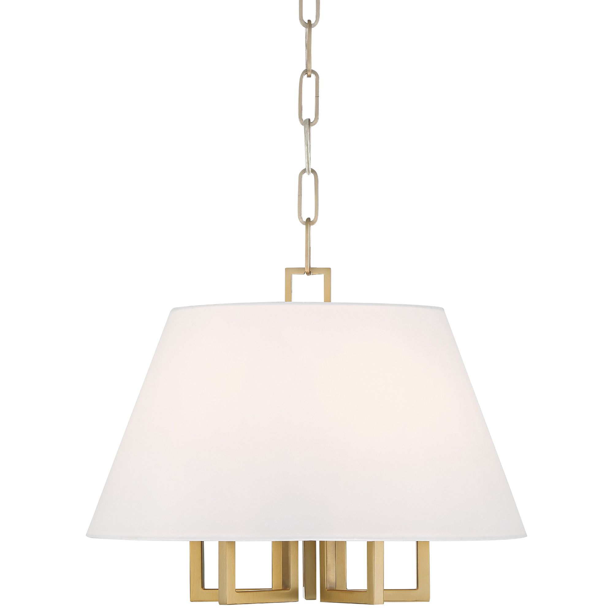 Libby Langdon for Crystorama Westwood 5 Light Vibrant Gold Mini Chandelier