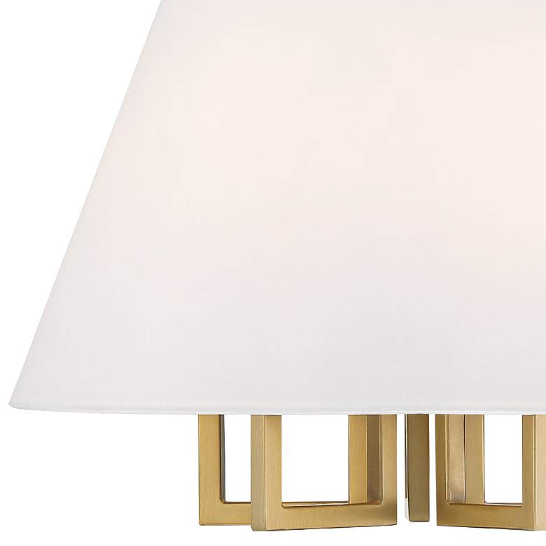 Image 3 Libby Langdon for Crystorama Westwood 5 Light Vibrant Gold Mini Chandelier more views
