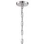 Libby Langdon for Crystorama Westwood 6 Light Polished Nickel Chandelier in scene