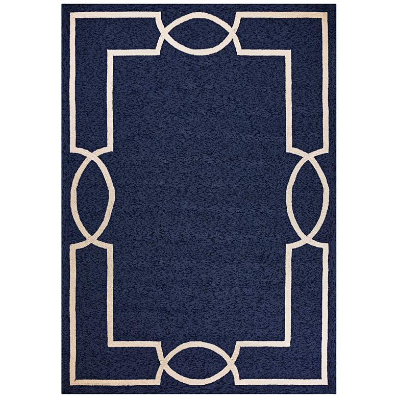 Image 1 Libby Langdon Hamptons 5224 5&#39;x7&#39; Ocean Madison Area Rug