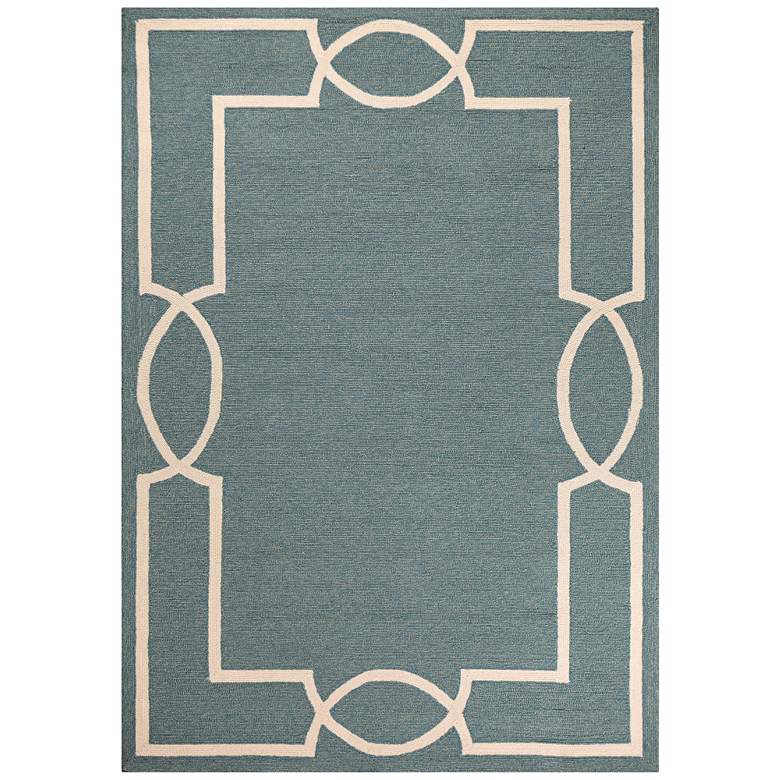 Image 1 Libby Langdon Hamptons 5225 5'x7' Spa Madison Area Rug