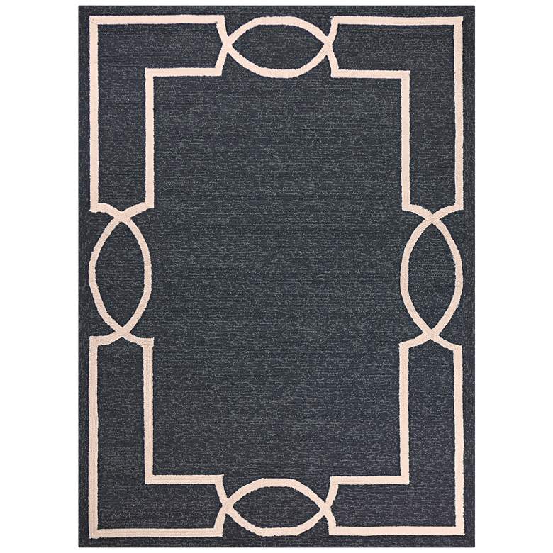 Image 1 Libby Langdon Hamptons 5226 5&#39;x7&#39; Onyx Madison Area Rug