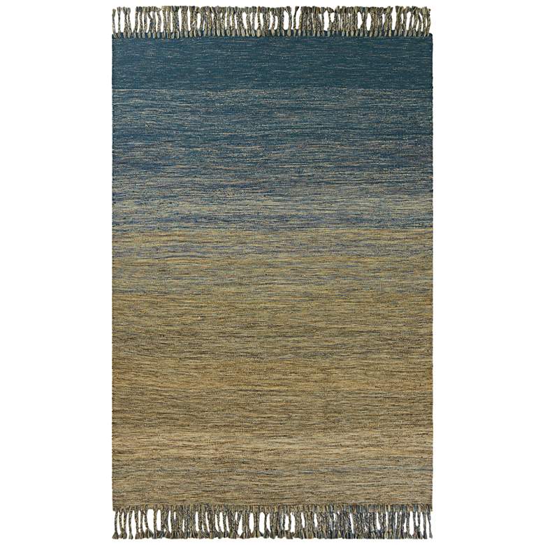 Image 1 Libby Langdon Homespun 5560 5&#39;x8&#39; Ocean Landscape Area Rug