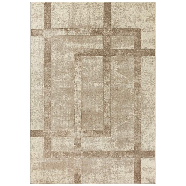 Image 1 Libby Langdon Winston 5813 5'3"x7'7" Cream Area Rug