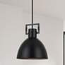 1_Liberty 13 3/4" Wide Matte Black Pendant Light