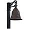 Liberty 16" High Heritage Bronze Rustic Outdoor Lantern Post Light