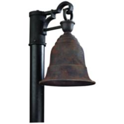 Liberty 16&quot; High Heritage Bronze Rustic Outdoor Lantern Post Light