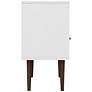 Liberty 17 3/4" Wide Rustic Wood and White Modern Nightstands Set of 2