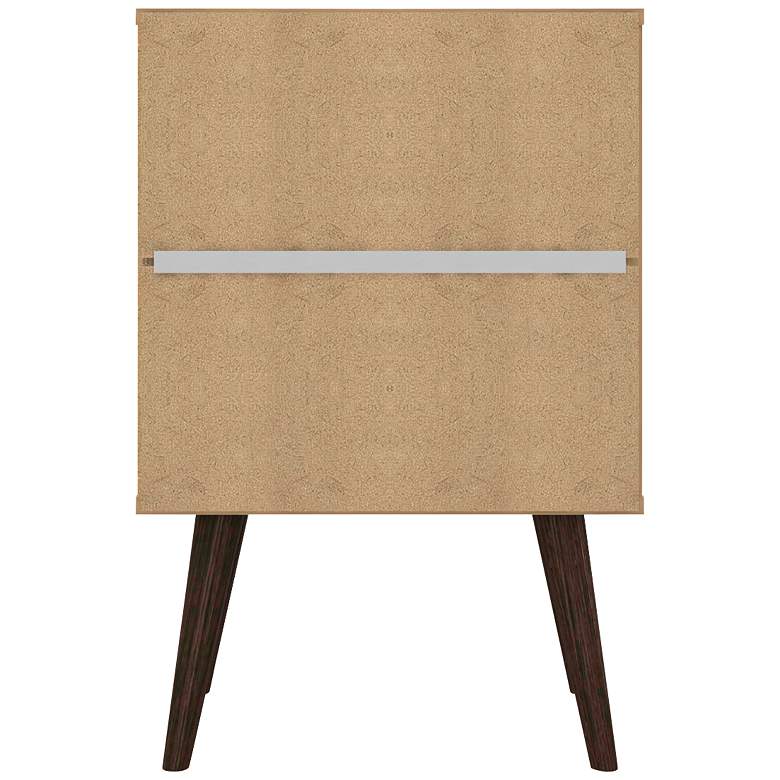 Image 6 Liberty 17 3/4" Wide Rustic Wood and White Modern Nightstands Set of 2 more views