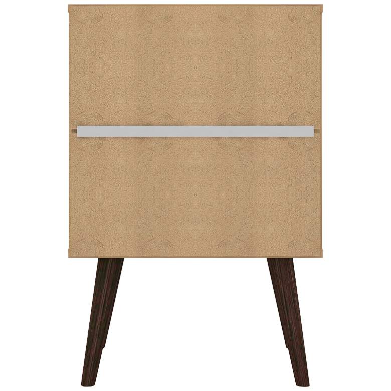 Image 7 Liberty 17 3/4" Wide White and Aqua Blue Modern Nightstand more views